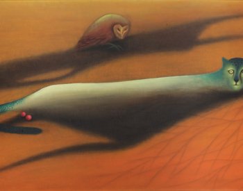 Obraz Toyen Mirage se na dnešní aukci v Praze prodal za 31,2 milionu korun