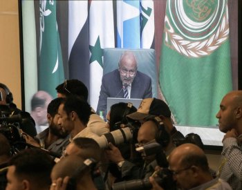 Šéf Ligy arabských států: Řešením krize v Gaze je vytvoření palestinského státu