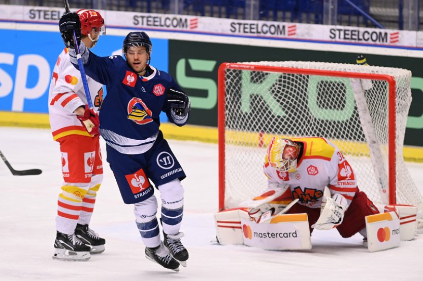 Vítkovice udolaly v Lize mistrů Biel 4:3 v prodloužení, uspěl i Třinec