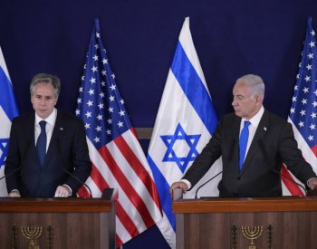 K Hamásu se musí přistupovat jako k teroristům, uvedli Netanjahu a Blinken