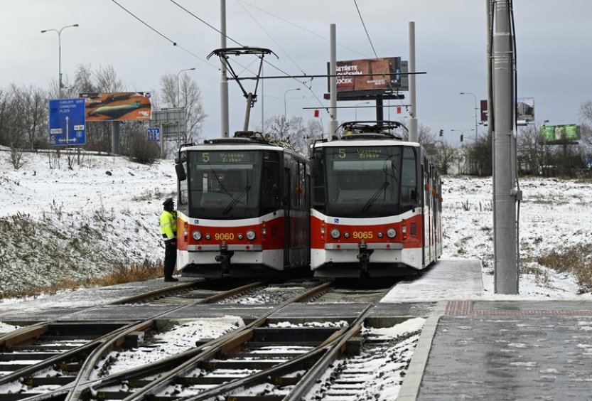Dopravní podnik uvede do provozu prodlouženou trať z Holyně do Slivence