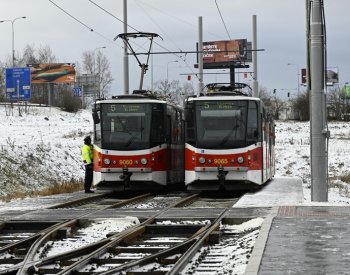 Dopravní podnik uvede do provozu prodlouženou trať z Holyně do Slivence