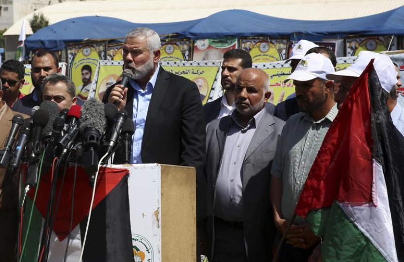 Palestinci Gazu nikdy neopustí, řekl šéf Hamásu a obvinil Izrael z genocidy