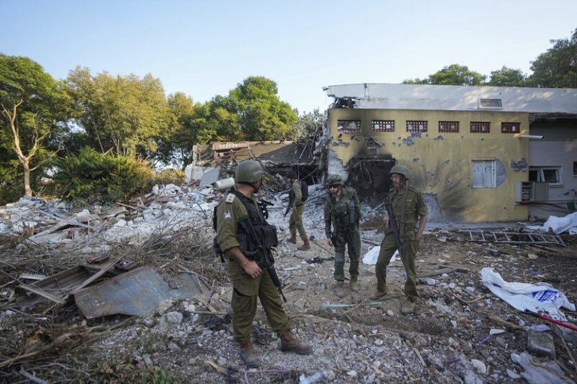 Izraelský premiér Netanjahu navštívil kibucy, v nichž útočil Hamás