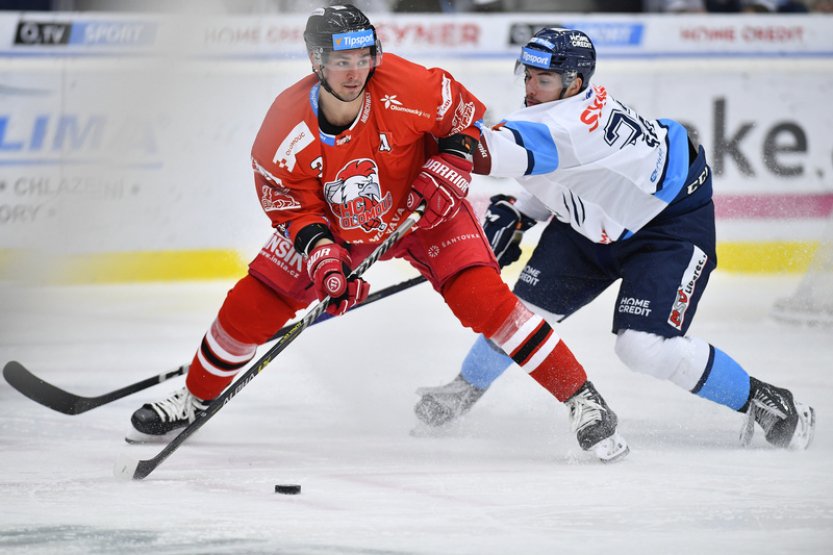 Hokejisté Liberce a Olomouce uzavřou pondělní dohrávkou 11. kolo extraligy