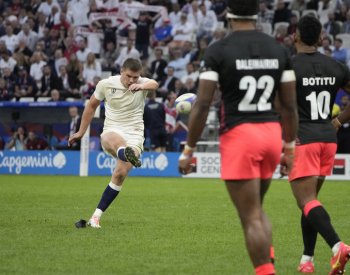 Ragbisté Anglie postoupili přes Fidži do semifinále mistrovství světa