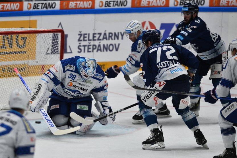 Hokejisté Vítkovic vyhráli v Brně 5:3 a zaznamenali druhé vítězství po sobě
