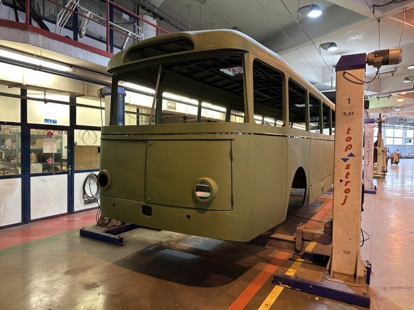 V Brně renovují trolejbus 9Tr, hotový má být v první polovině roku 2025