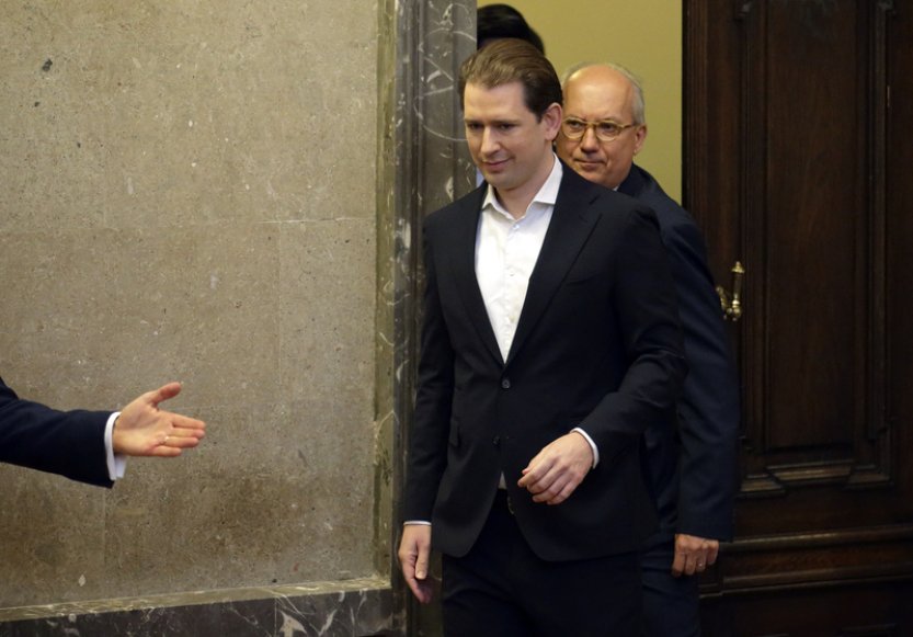 Ve Vídni začal proces s rakouským exkancléřem Kurzem kvůli falešné výpovědi