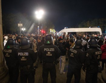 V Německu se v noci konaly propalestinské manifestace, některé byly násilné