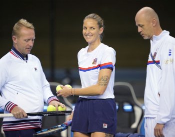 Tenisové reprezentace cílí na vyvrcholení Poháru B. J. Kingové a Davis Cupu