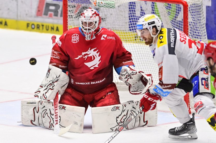 Vedoucí Pardubice přivítají obhájce titulu Třinec, Litvínov vyzve Vítkovice