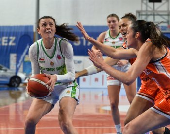 Basketbalistky KP Tany Brno podlehly v Eurocupu favorizovanému Bourges 59:70