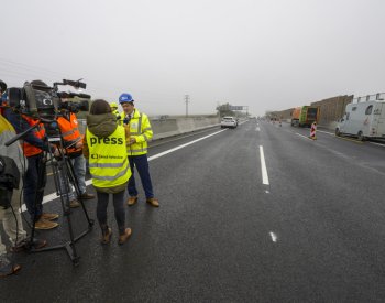 Opravy D1 mezi 16. a 21. km jsou u konce, od neděle má být úsek průjezdný