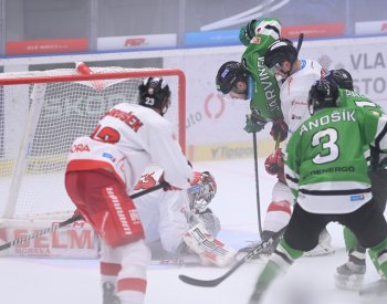 Mladá Boleslav díky přesilovkám zvítězila v Olomouci a přerušila sérii porážek