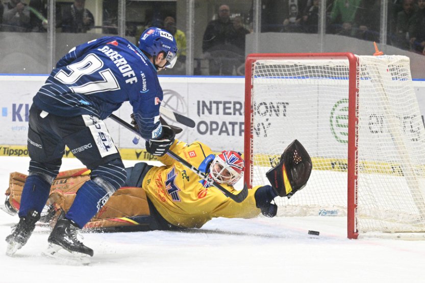Kladno zdolalo České Budějovice a poprvé v sezoně doma vyhrálo