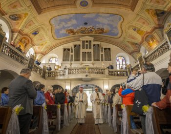 V kostele v Bozkově na Semilsku mají po deseti letech funkční původní varhany