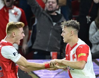 Slavia díky střídajícím hráčům porazila Slovácko 2:0