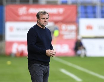 Kouč Vrba nechtěl po historickém debaklu mluvit o své pozici ve Zlíně