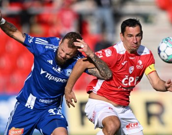 Pardubice po gólu v nastavení jen remizovaly doma s Olomoucí