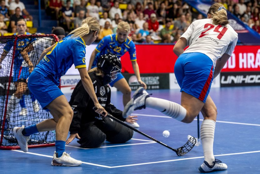 České florbalistky prohrály na EFT v Turku se Švédskem 2:7