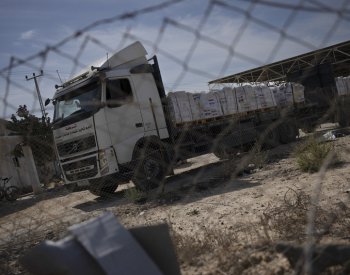 Z Egypta do Pásma Gazy vyjel druhý konvoj s humanitární pomocí