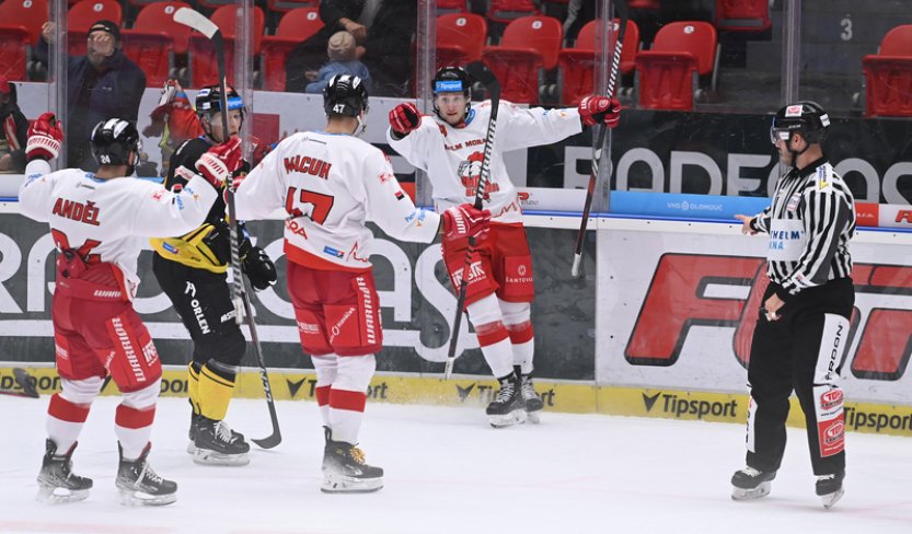 Olomouc ukončila rekordní vítěznou sérii Litvínova