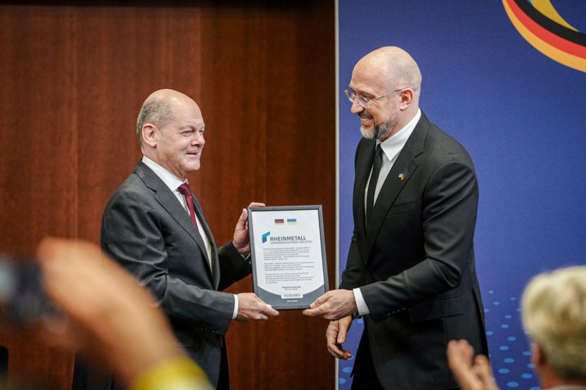 Německý Rheinmetall založil společný podnik s ukrajinským zbrojním koncernem