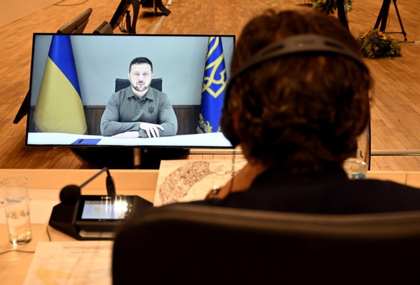 Kyjev na cestě do EU nechce výjimky, řekl Zelenskyj unijním lídrům