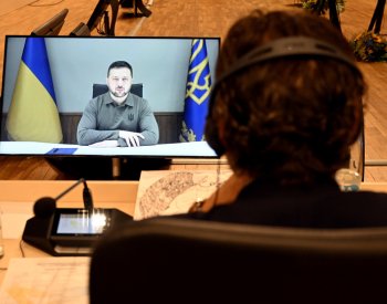 Kyjev na cestě do EU nechce výjimky, řekl Zelenskyj unijním lídrům