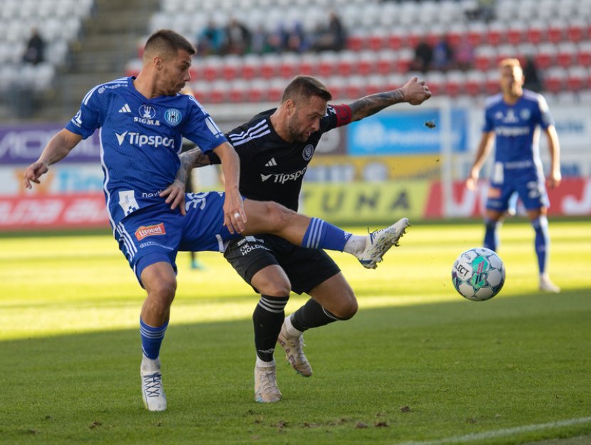 Zlín v premiéře pod trenérem Červenkou remizoval v Olomouci 0:0