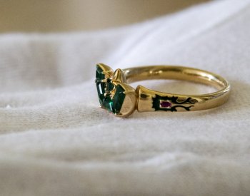 Ve Vyšším Brodě vystavili rožmberské zlato, snubní prsten Petra Voka a jeho ženy