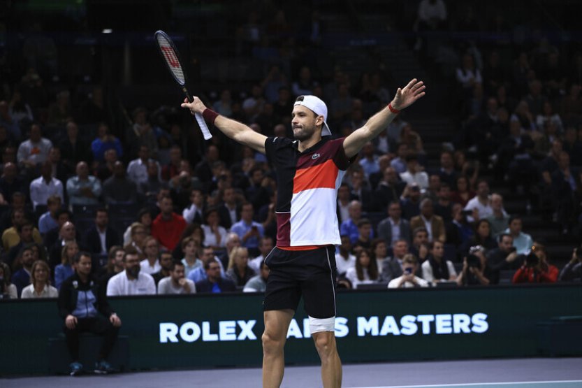 Hurkacz porážkou s Dimitrovem v Paříži přišel o šanci na Turnaj mistrů