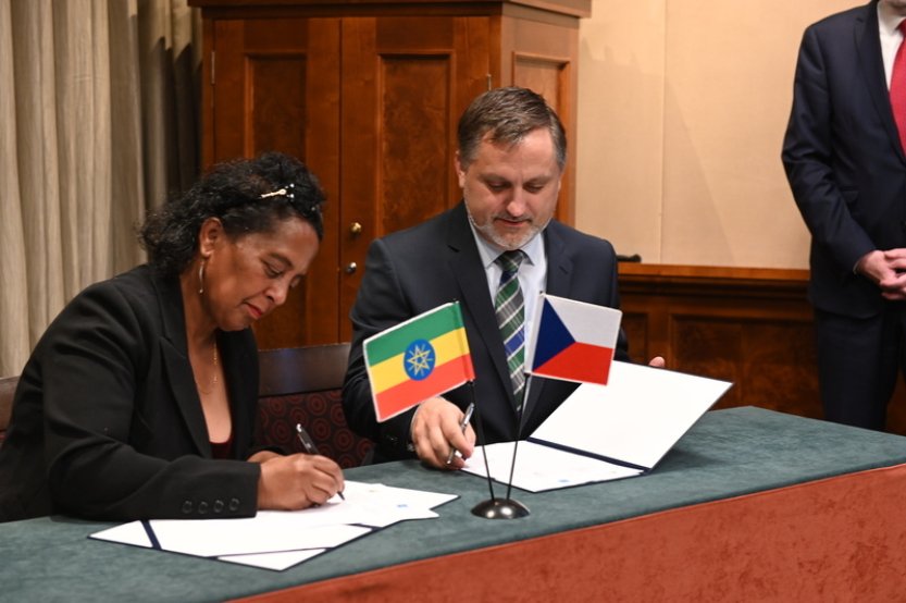 Fiala v Addis Abebě zahájil česko-etiopské obchodní fórum, jednal s premiérem