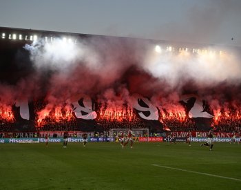 Fotbalisté Slavie budou proti Plzni hrát o návrat do čela ligy