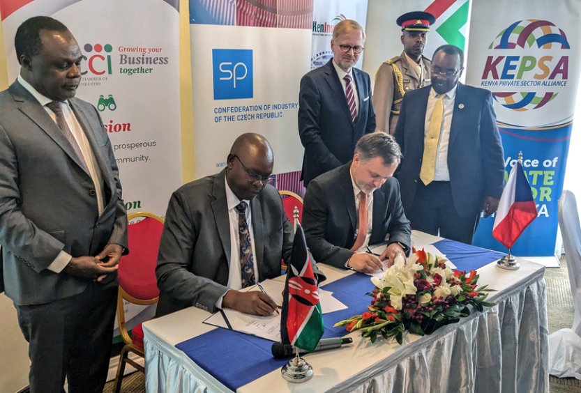 Fiala zahájil česko-keňské obchodní fórum, vidí možnosti v obraně či energetice