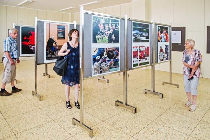 V Hodoníně začala výstava fotografů ČTK Václava Šálka a TASR Michala Svítoka