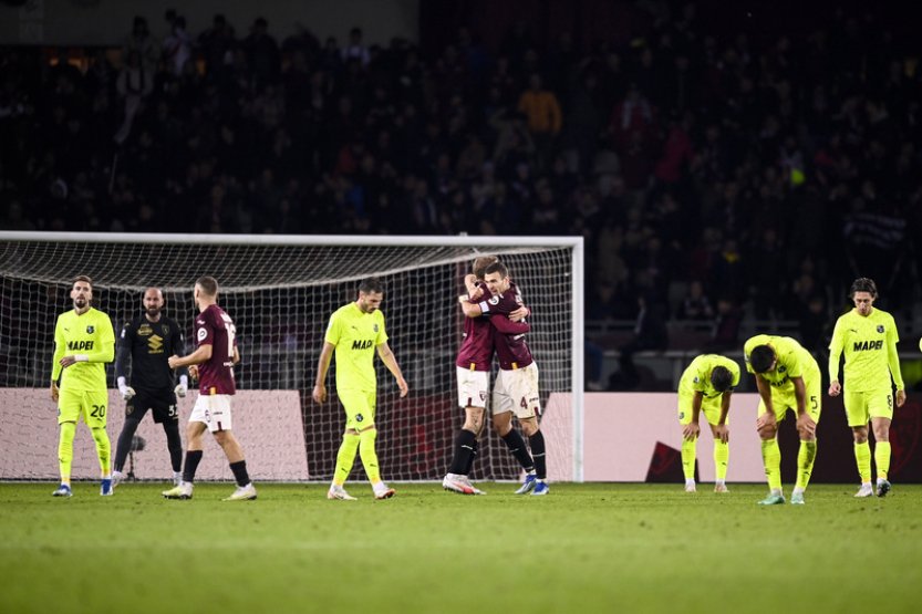 FC Turín se střídajícím Zimou porazil Sassuolo a vyhrál podruhé za sebou