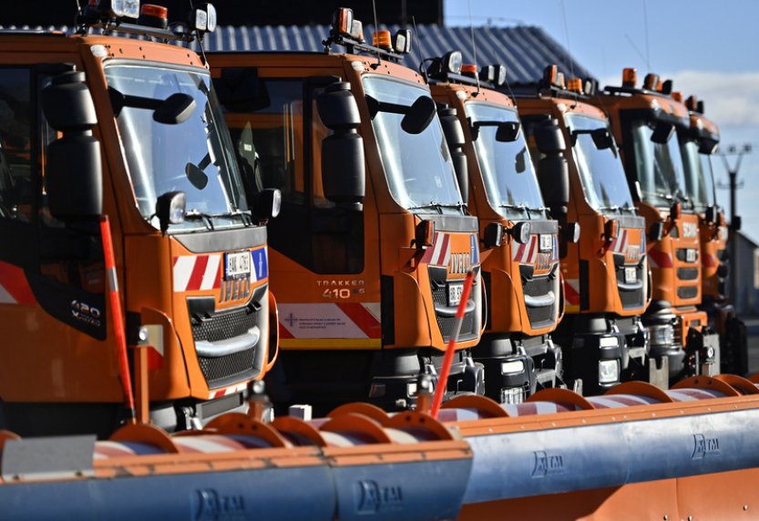 ŘSD má na zimní údržbu připraveno 55.000 tun soli, více než v minulých letech