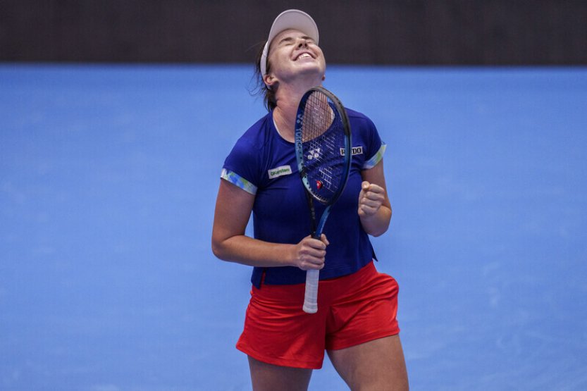 Nosková věřila v obrat i za stavu 1:4, první výhru za Česko si bude pamatovat