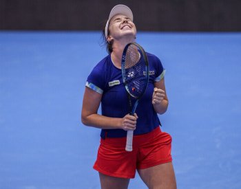 Nosková věřila v obrat i za stavu 1:4, první výhru za Česko si bude pamatovat