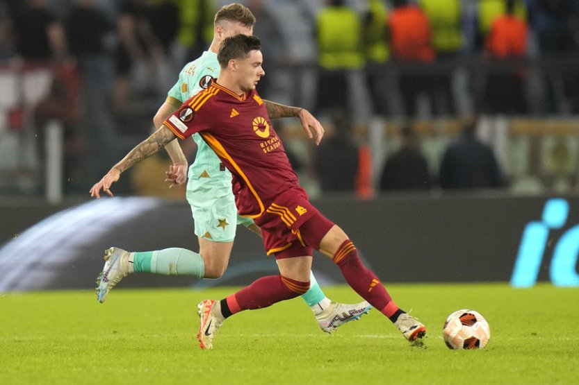 Fotbalisté Slavie si v případě výhry s AS Řím zajistí účast v jarní fázi pohárů