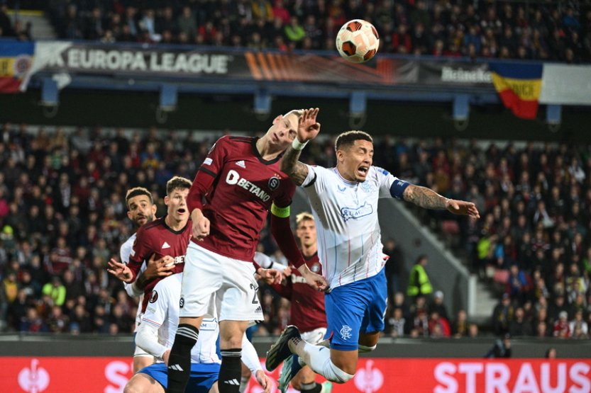 Fotbalisté Sparty se v důležitém duelu Evropské ligy představí na hřišti Rangers