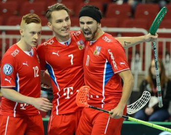 Florbalisté se představí na EFT v Malmö, Suchánka a Tokoše čeká 100. zápas