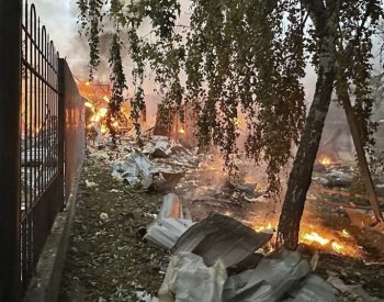 Kyjev se poprvé od září stal terčem vzdušného útoku, starosta hlásí výbuchy