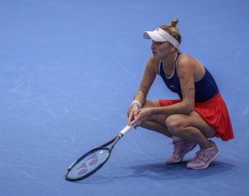 Vondroušová ocenila výkon soupeřky, litovala sporného verdiktu rozhodčí