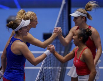 Nepřinesly jsme ten rozhodující druhý bod, litovaly Krejčíková se Siniakovou