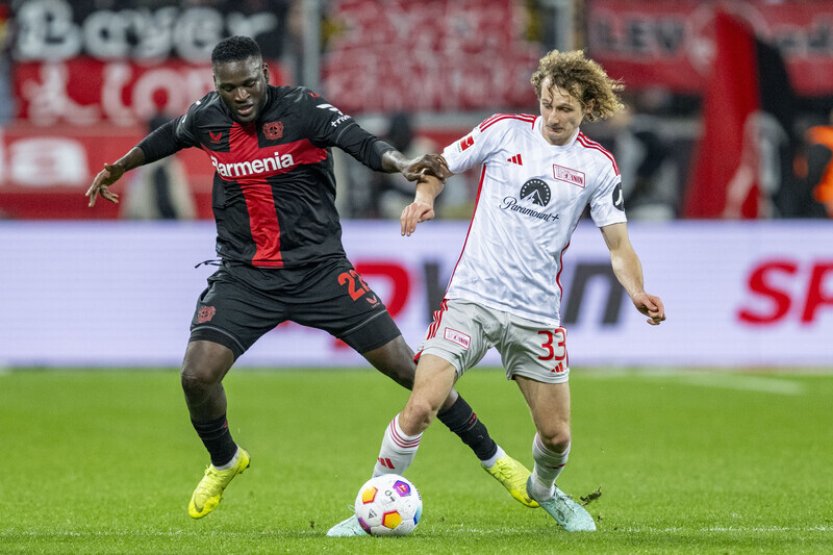 Fotbalisté Leverkusenu porazili Union 4:0 a udrželi vedení v bundeslize