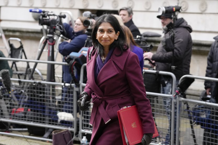 Suella Bravermanová končí na postu britské ministryně vnitra