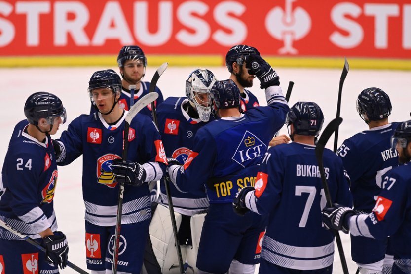 Začne play off hokejové LM, Vítkovice a Třinec hrají v úterý, Pardubice den poté